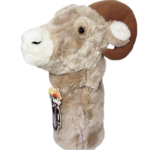 Daphne's Ram Plush Novelty Golf Headcover New With Tags - Picture 1 of 6